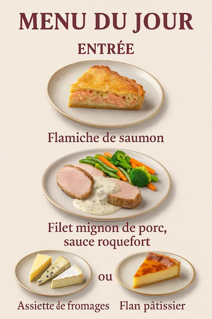 Menu_Restaurant de la Paix_Lodève_immagine_1
