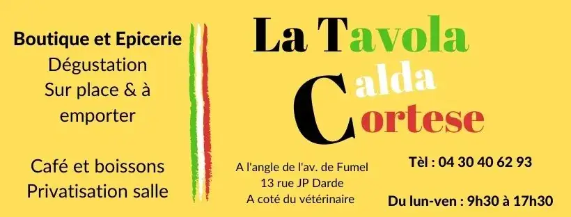 Menu_La Tavola Calda Cortese Lodève_Lodève_image_2