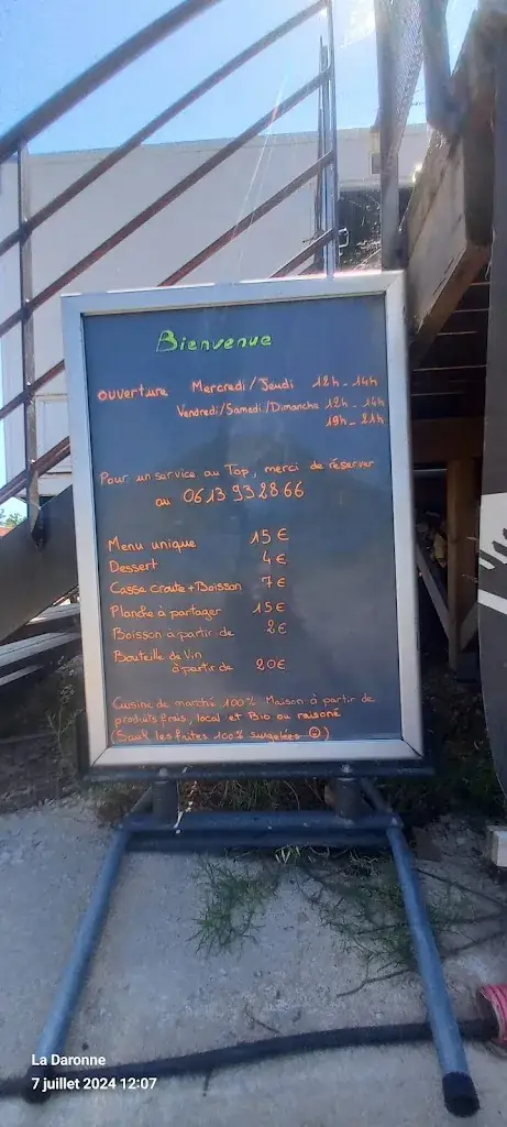 Menu_La Daronne_Soubès_image_1