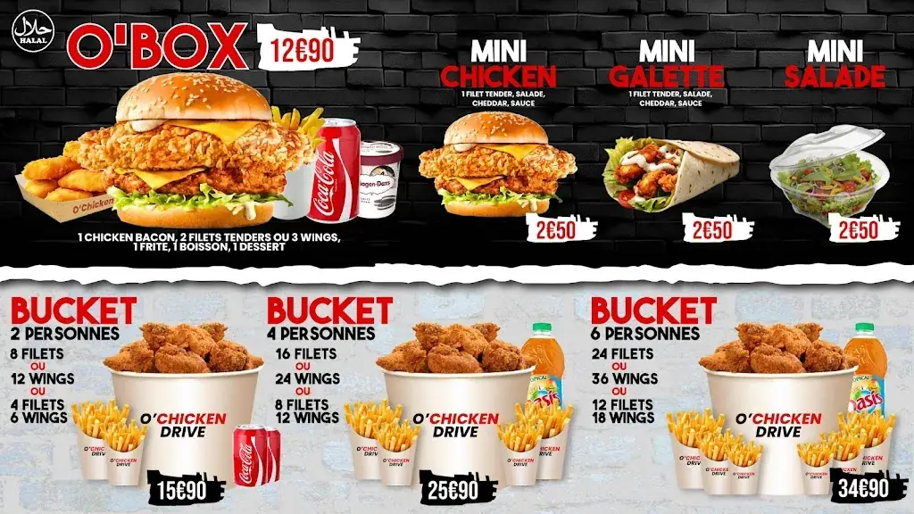 Menu_Ochicken Drive_Lodève_image_1