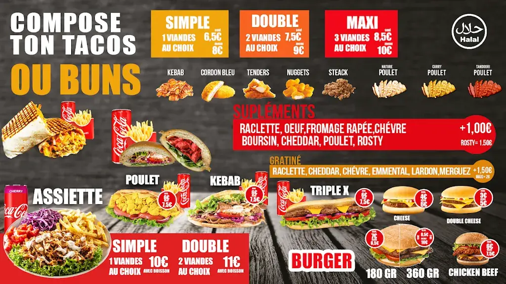 Menu_Ochicken Drive_Lodève_image_2