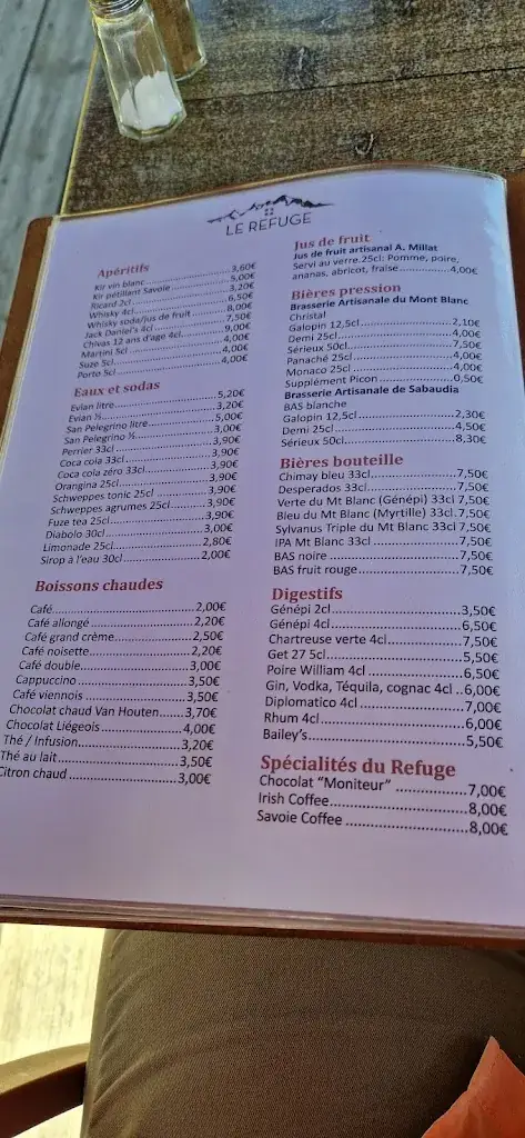 Menu_Le Refuge_Villard-sur-Doron_image_3