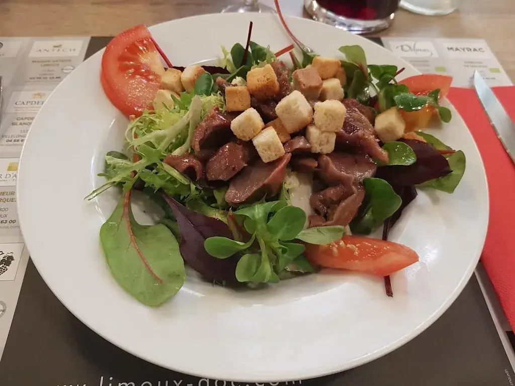 Menu_Hôtel Restaurant Les Arcades_Limoux_image_7