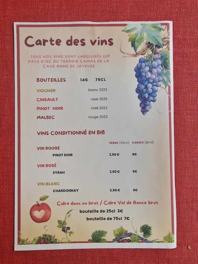 Menu_La Cerise_Limoux_image_4