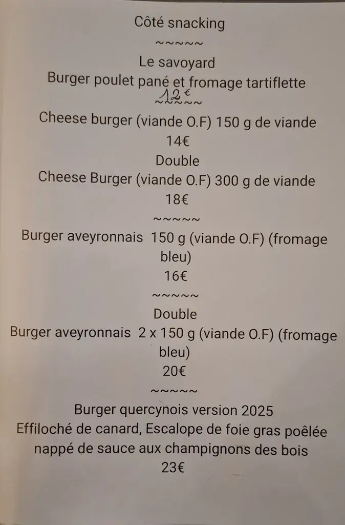 Menü_Le Luz d'Olt (restaurant et bistrot du village)_Luzech_Bild_2