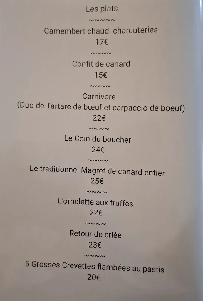 Menü_Le Luz d'Olt (restaurant et bistrot du village)_Luzech_Bild_3