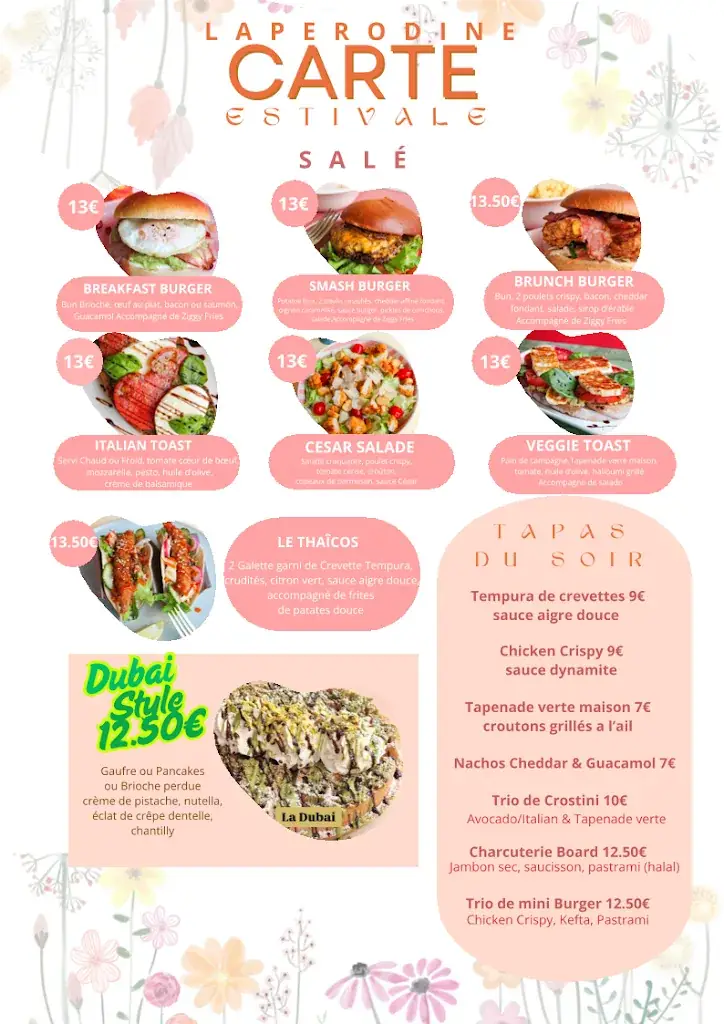 Menu_Lapérodine | Planches apéritives, Brunch & Grazing à Nîmes_Marguerittes_immagine_3