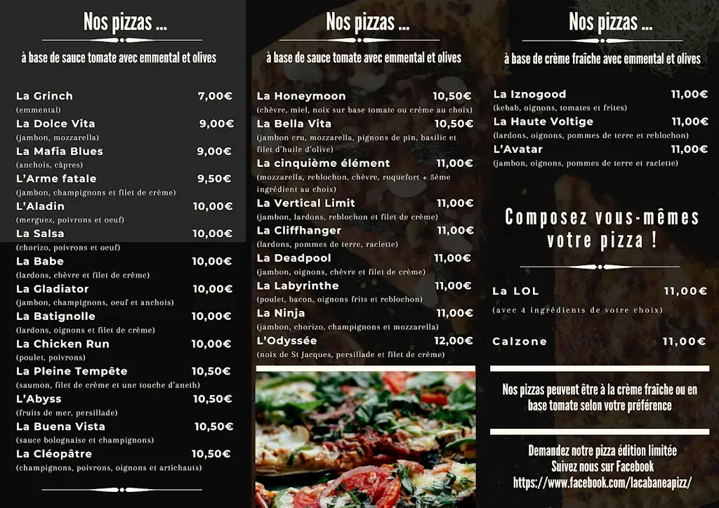 Menu_La Cabane A Pizz'_Marsillargues_image_1