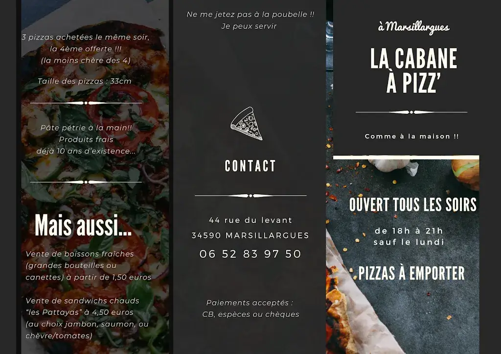 Menu_La Cabane A Pizz'_Marsillargues_image_4