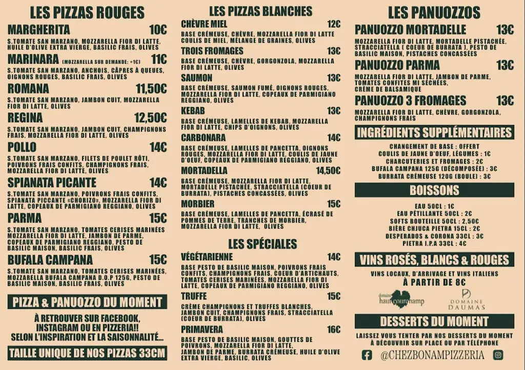 Menu_CHEZ BONAM Pizzeria_Marsillargues_image_1