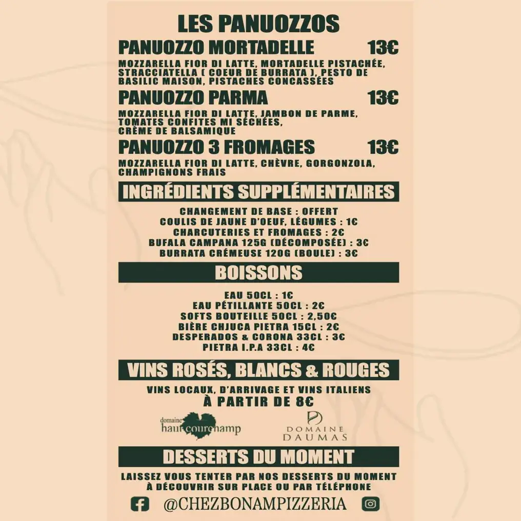 Menu_CHEZ BONAM Pizzeria_Marsillargues_image_2