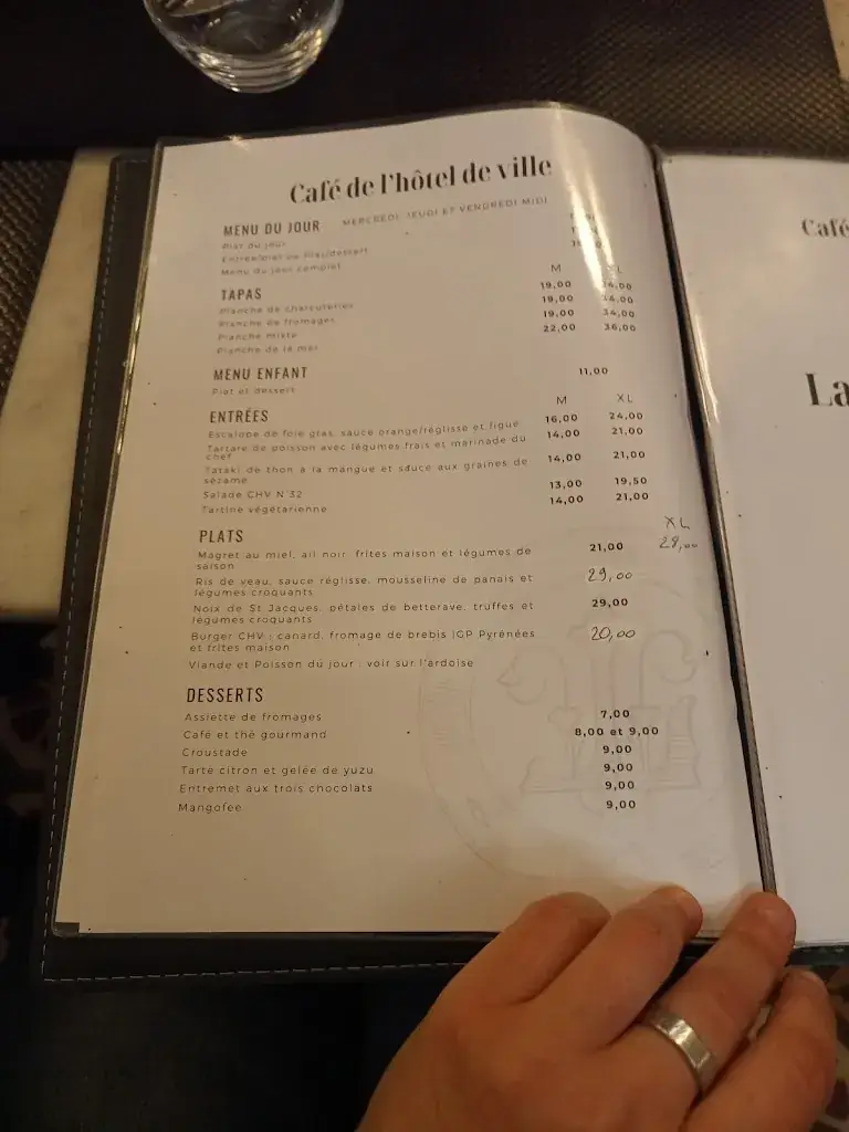 Menu_Café de l’hôtel de ville Marciac_Marciac_image_1