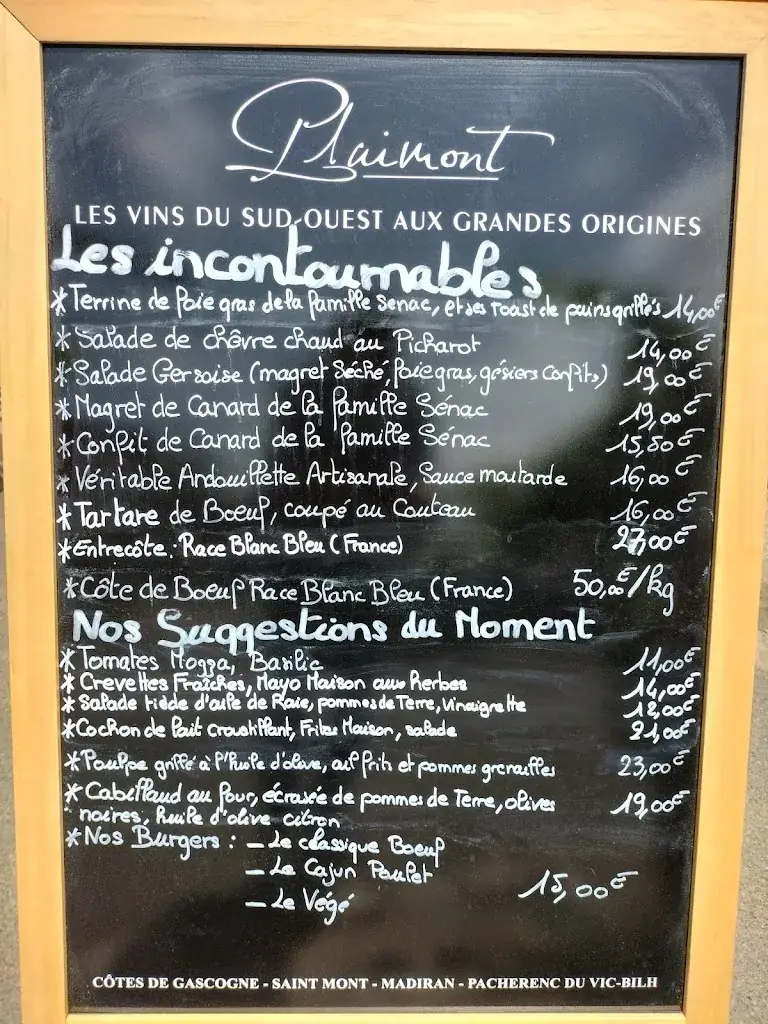 Menu_Café de l’hôtel de ville Marciac_Marciac_image_3