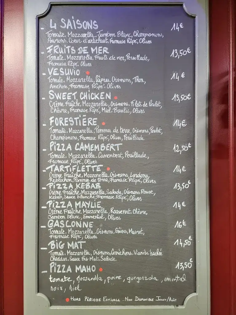 Menu_Restaurant La Cabane _Marciac_image_2