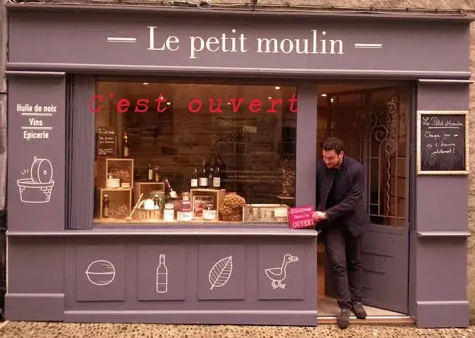 Le Petit Moulin restaurant in Martel