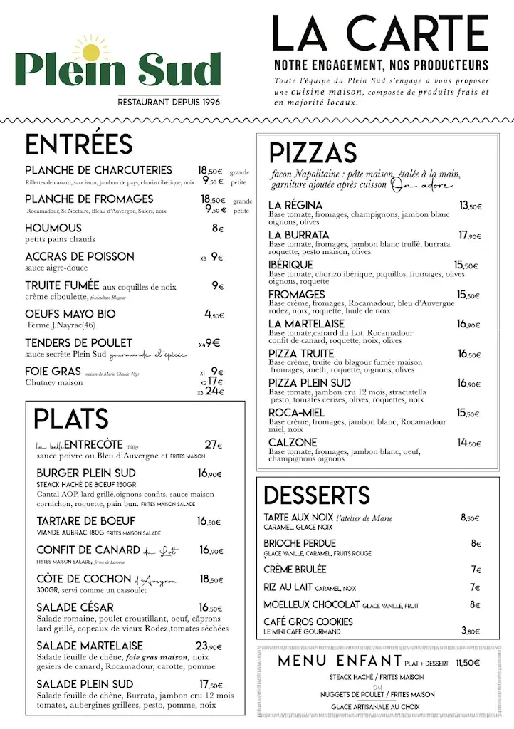 Menu_Plein Sud Martel Restaurant Pizzeria_Martel_image_1