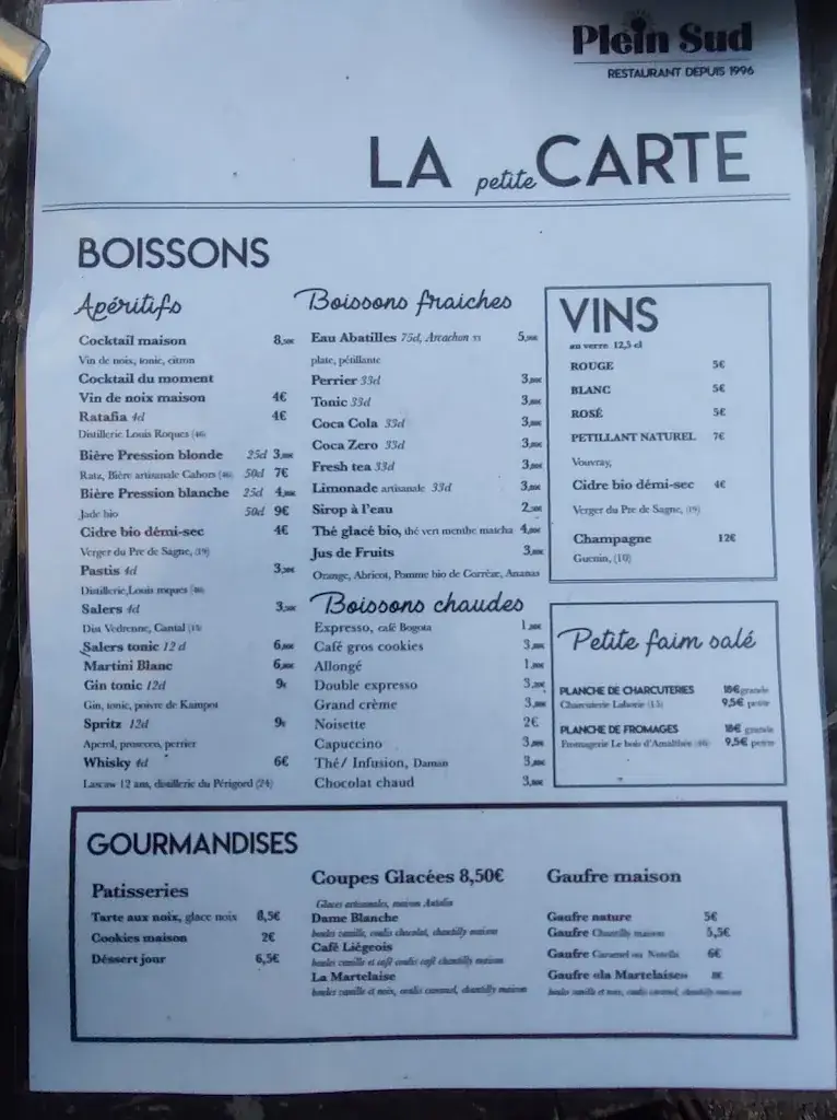 Menu_Plein Sud Martel Restaurant Pizzeria_Martel_image_4