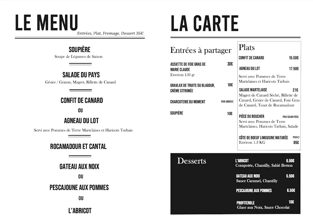 Menu_La Table du Moulin_Martel_image_1