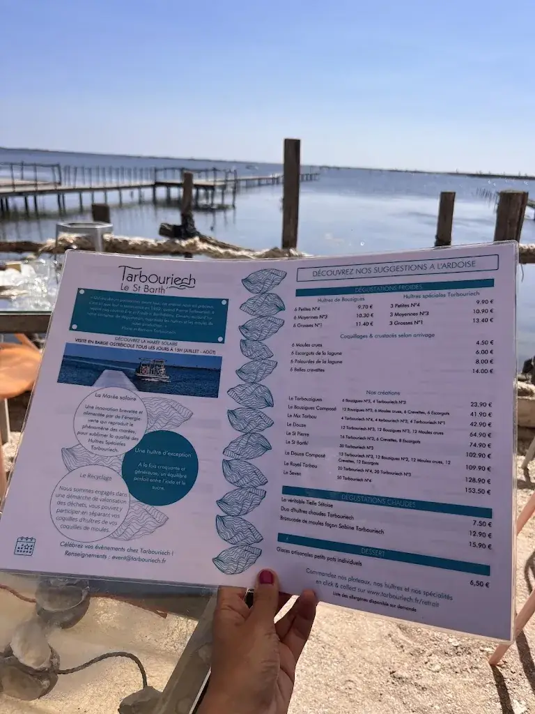 Menu_Le St Barth Tarbouriech_Marseillan_image_2