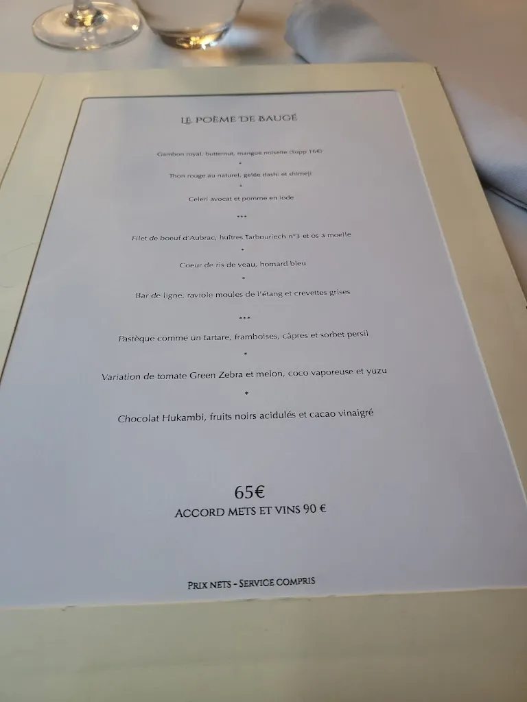 Menu_LA TABLE D' EMILIE_Marseillan_image_1