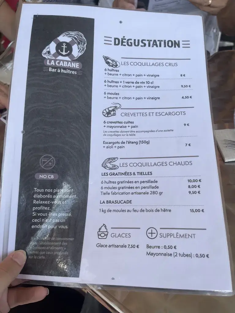 Menu_LA CABANE_Marseillan_image_1