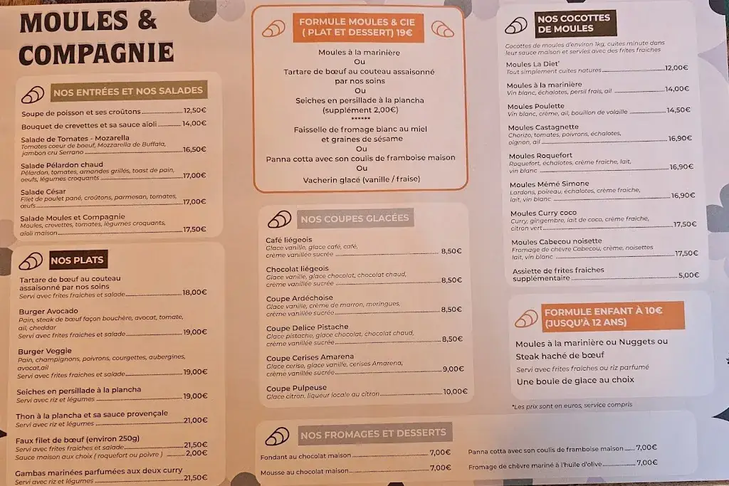 Menu_Mussels And Company_Marseillan_image_1