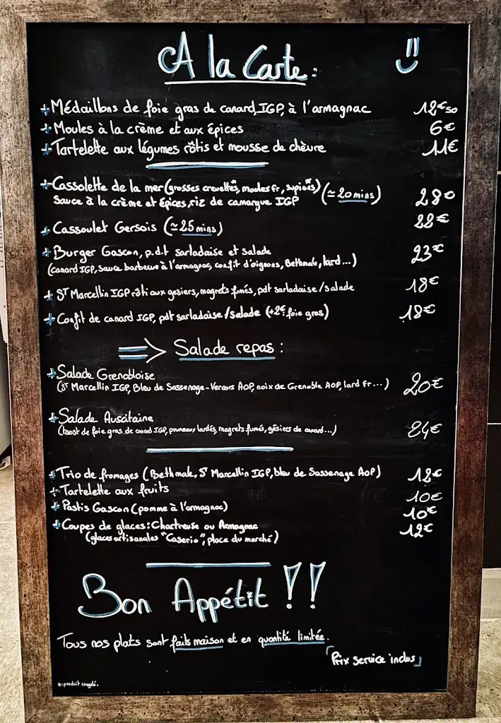 Menu_La Maison_Marseillan_image_2