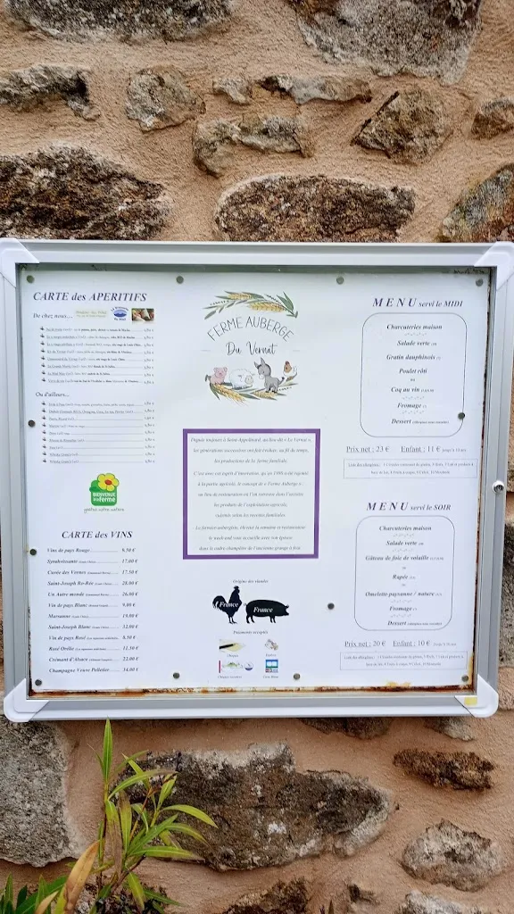 Menu_L'Auberge du Vernat_Saint-Appolinard_image_3