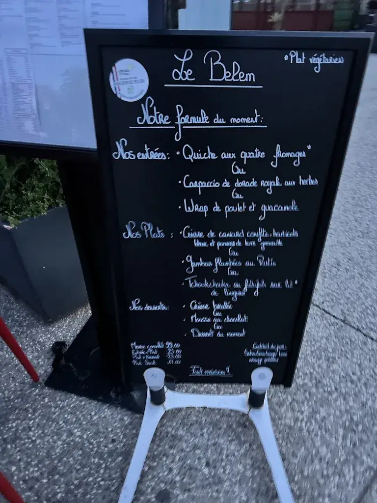 Menu_Le Belem Bar Tapas_Marseillan_image_1