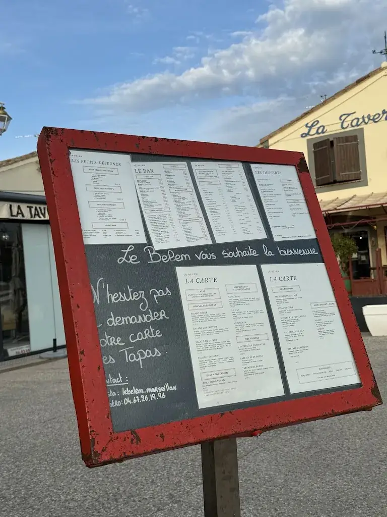 Menu_Le Belem Bar Tapas_Marseillan_image_2
