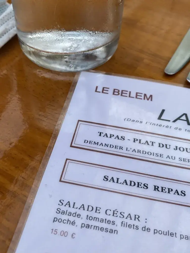 Menu_Le Belem Bar Tapas_Marseillan_image_3