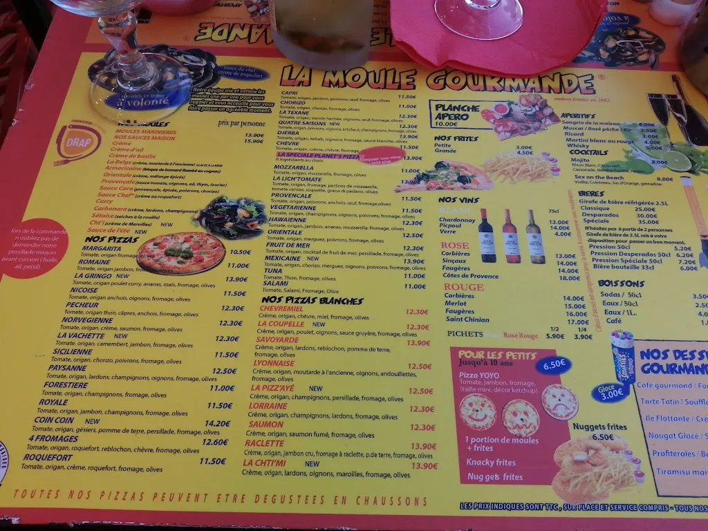 Menu_La Moule Gourmande_Marseillan_immagine_2