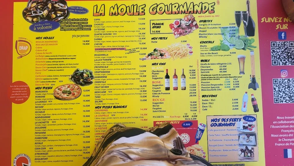 Menu_La Moule Gourmande_Marseillan_immagine_4