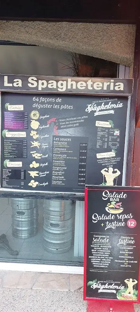Menu_Restaurant La Spagheteria_Marseillan_image_4