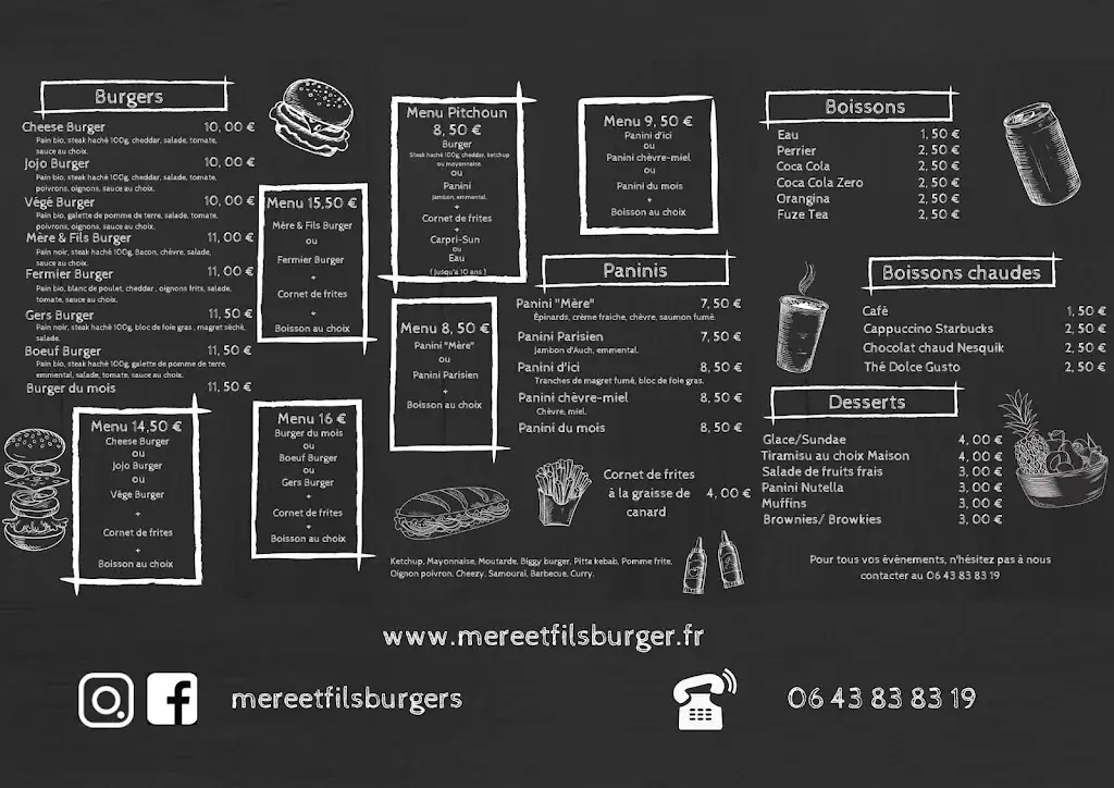 Menu_Mère et Fils_Masseube_image_1