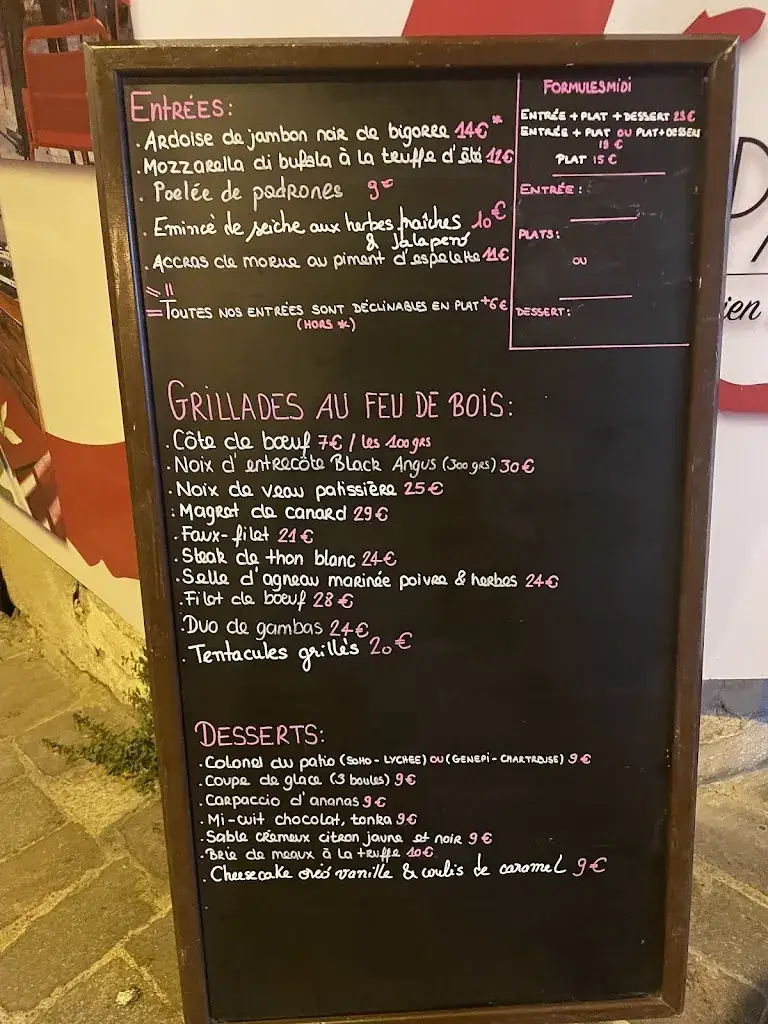 Menu_Le Patio - Restaurant Mauguio_Mauguio_immagine_1