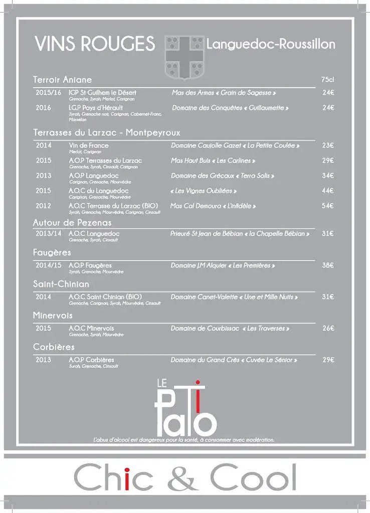 Menu_Le Patio - Restaurant Mauguio_Mauguio_immagine_4