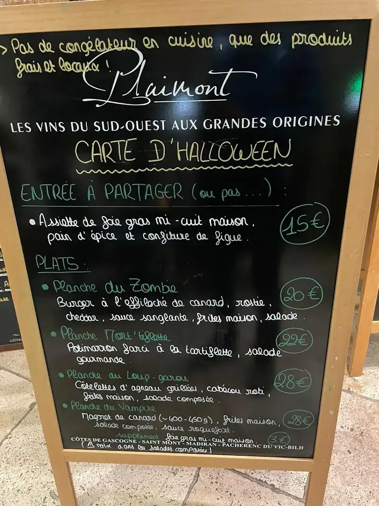 Menu_Restaurant le XIVème, Père et fils_Mauvezin_image_1
