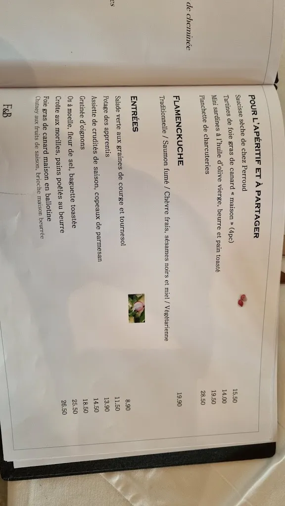 Menu_Restaurant-Auberge de la Tène_Marin-Epagnier_image_2