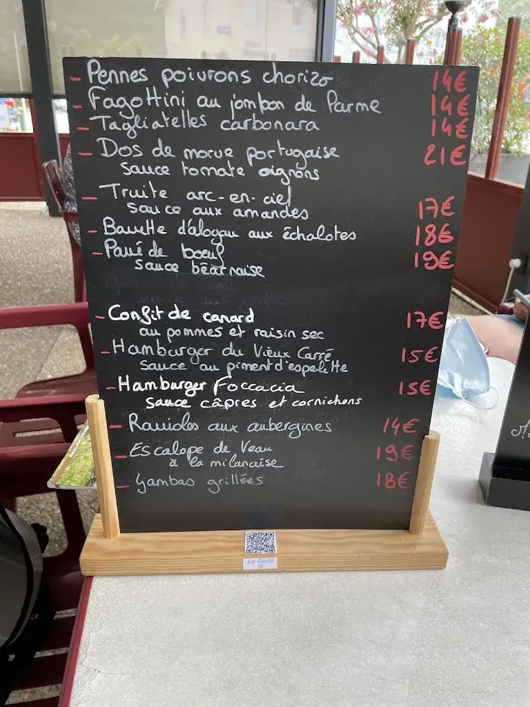 Menu_Le Vieux Carré_Tarascon-sur-Ariège_immagine_4