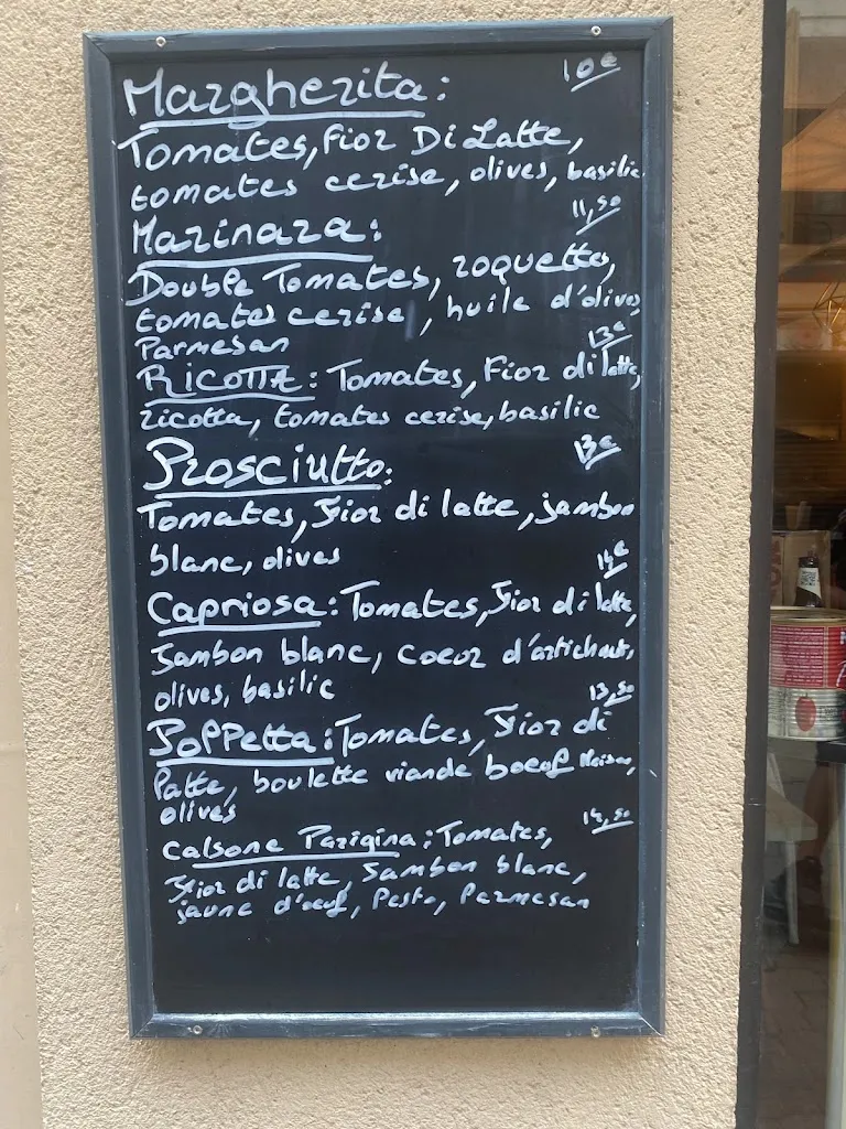 Menu_Pizzeria Giuseppe di napoli_Marvejols_image_1