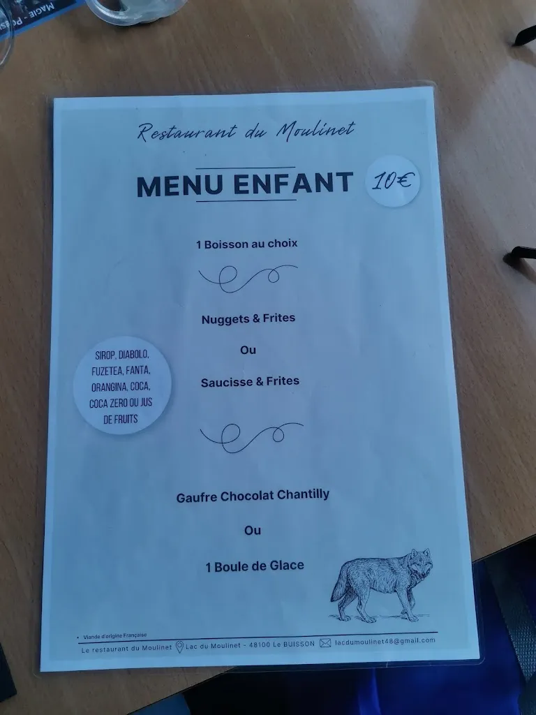 Menu_Restaurant du Moulinet_Buisson_immagine_3