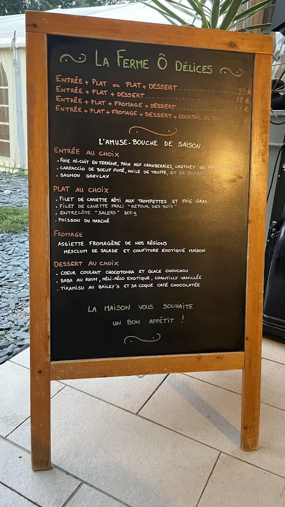 Menu_La Ferme Ô Délices_Mazères_image_3