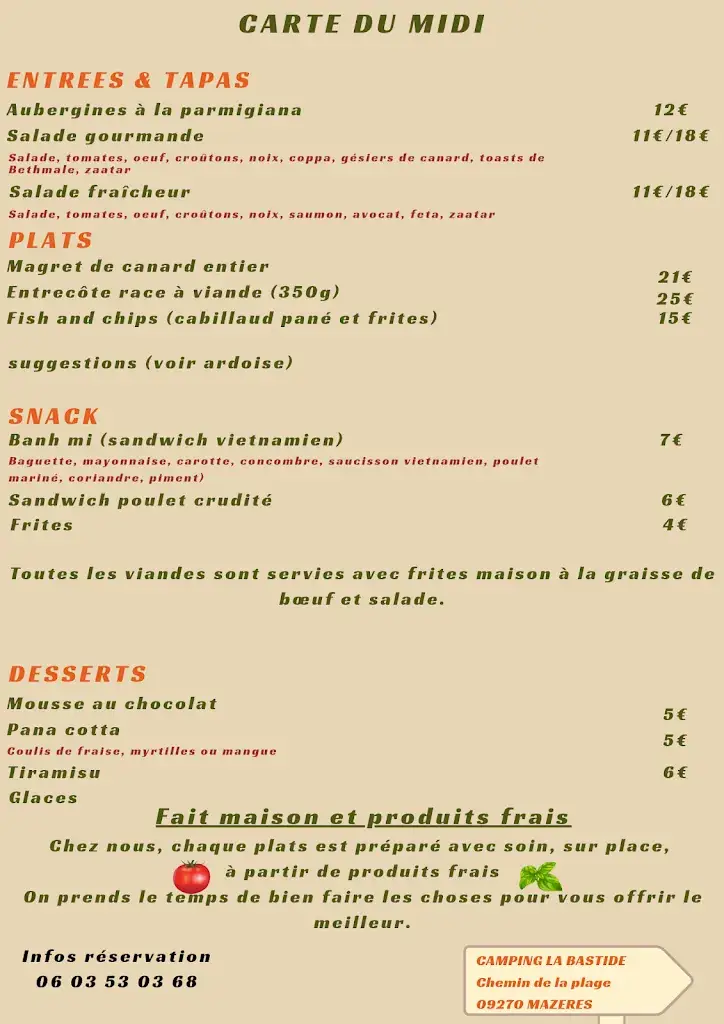 Menu_Guinguette la bastide_Mazères_immagine_2