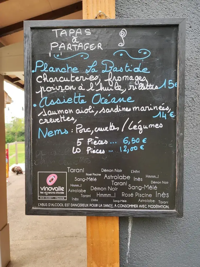 Menu_Guinguette la bastide_Mazères_immagine_4