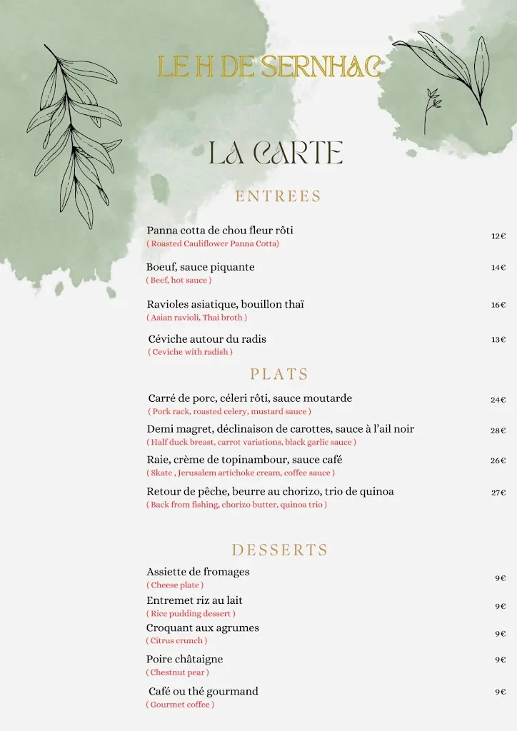 Menu_Le H de SERNHAC_Sernhac_image_1