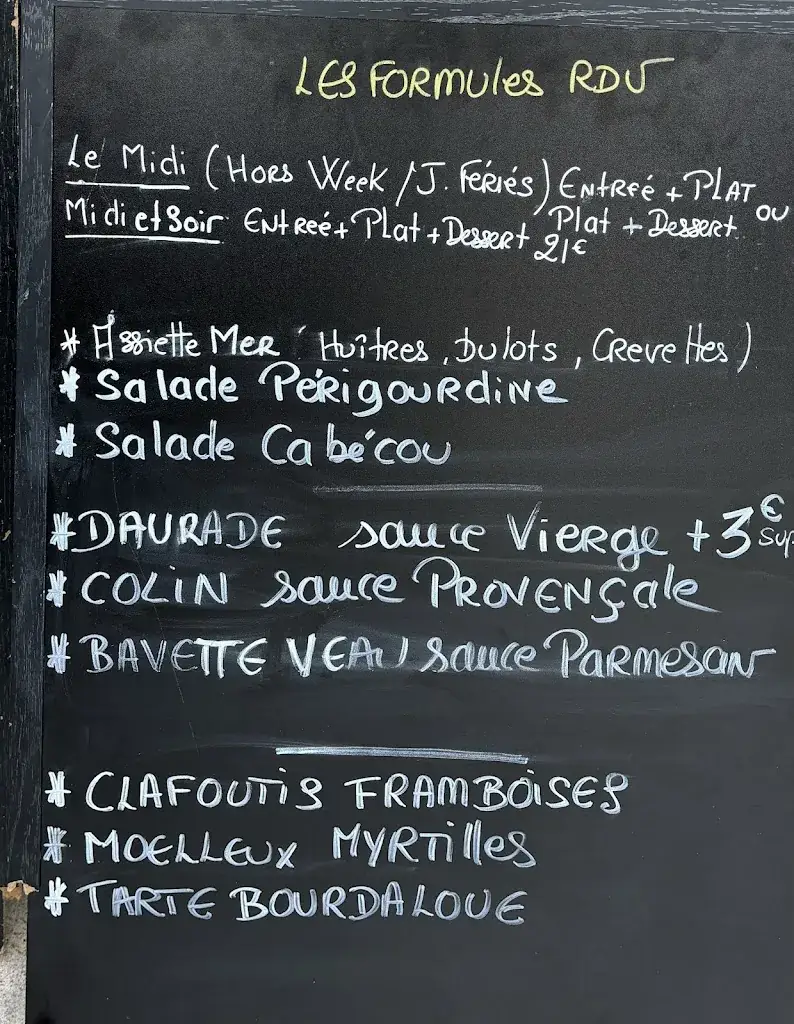 Menu_Restaurant le Rendez-Vous - Mèze_Mèze_image_2