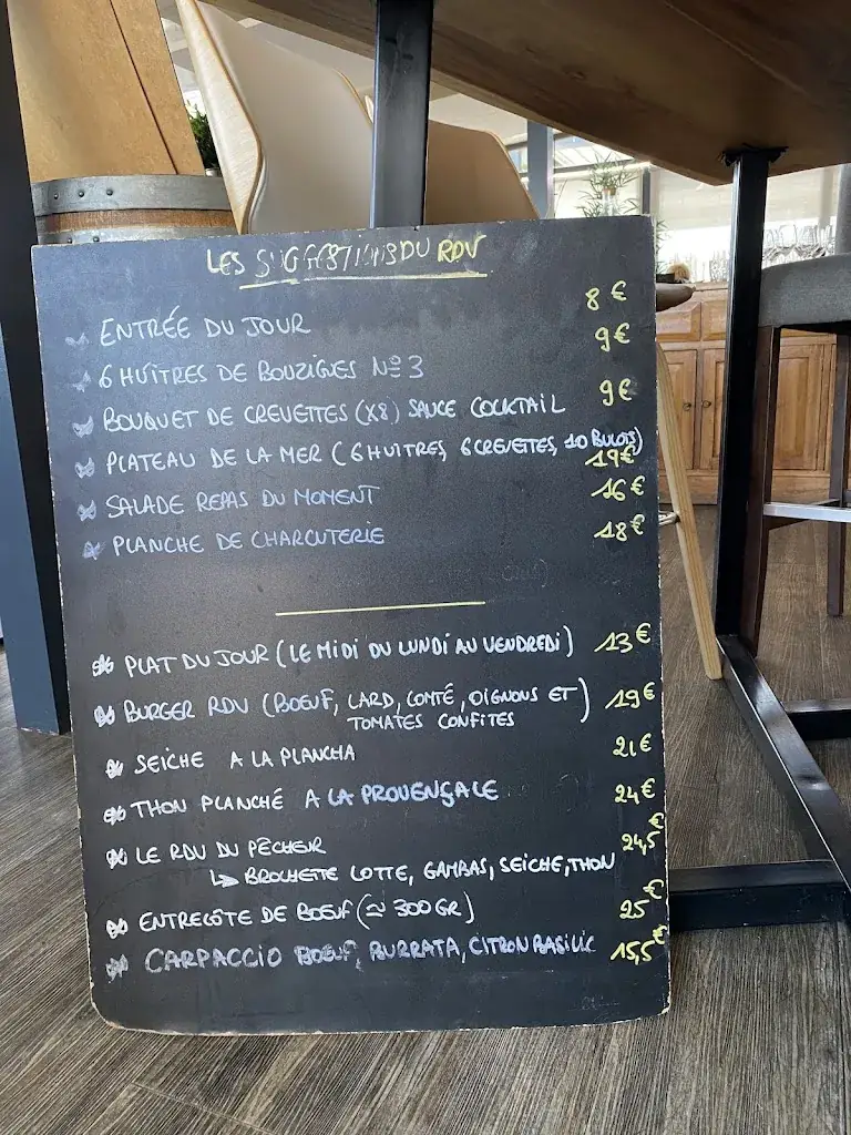 Menu_Restaurant le Rendez-Vous - Mèze_Mèze_image_4