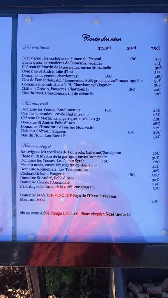 Menu_Restaurant L'eau Sel_Mèze_image_2