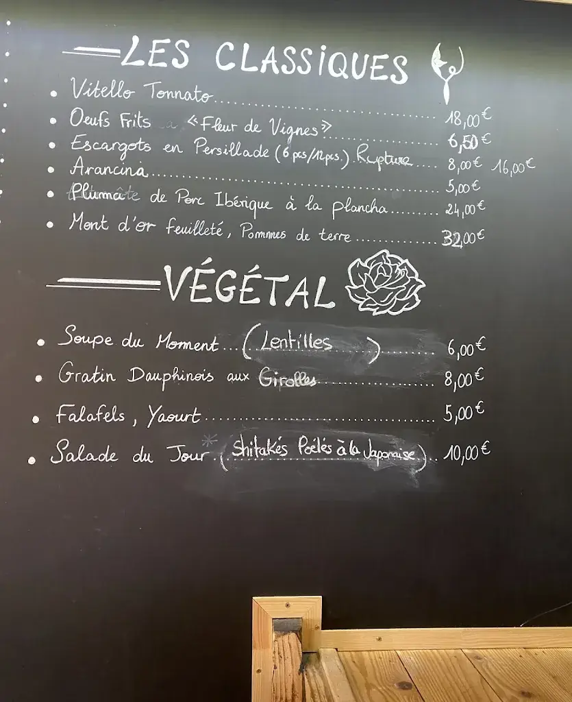 Menu_Fleur de Vignes - cave à manger_Vercors_image_1